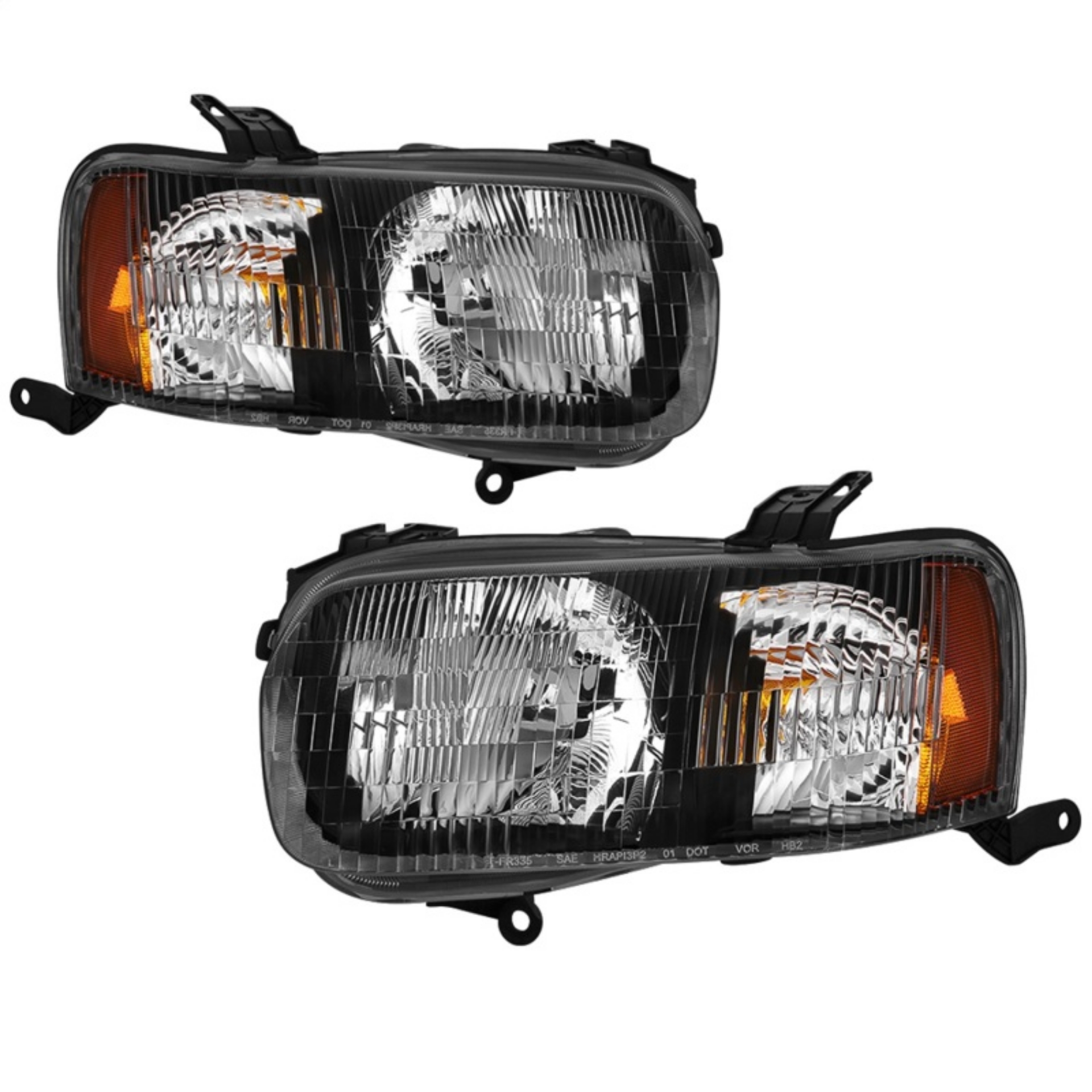 Picture of xTune 01-04 Ford Escape OEM Style Headlights - Black HD-JH-FESCA01-AM-BK