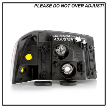 Picture of xTune 02-09 GMC Envoy OEM Style Headlights - Black HD-JH-GEN02-AM-BK