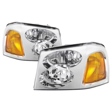 Picture of xTune 02-09 GMC Envoy OEM Style Headlights - Chrome HD-JH-GEN02-AM-C