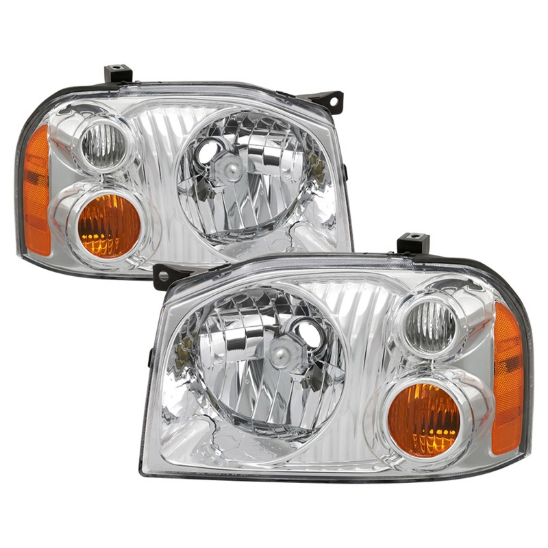 Picture of xTune 01-04 Nissan Frontier OEM Headlights - Chrome HD-JH-NF01-AM-C