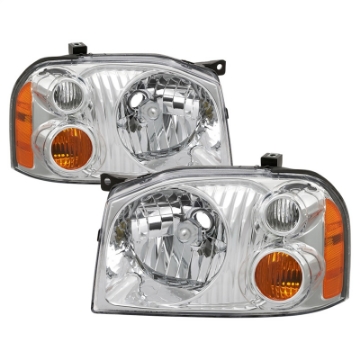 Picture of xTune 01-04 Nissan Frontier OEM Headlights - Chrome HD-JH-NF01-AM-C