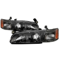 Picture of xTune 97-99 Toyota Camry 4pc OEM Style Headlights w-Corner Lights - Black HD-JH-TCAM97-SET-BK