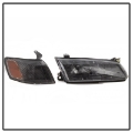 Picture of xTune 97-99 Toyota Camry 4pc OEM Style Headlights w-Corner Lights - Black HD-JH-TCAM97-SET-BK