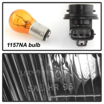 Picture of xTune 97-99 Toyota Camry 4pc OEM Style Headlights w-Corner Lights - Black HD-JH-TCAM97-SET-BK