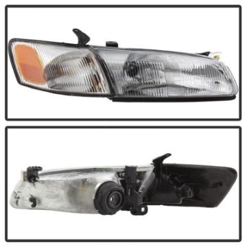 Picture of xTune 97-99 Toyota Camry 4pc OEM Style Headlights w-Corner Lights - Chrome HD-JH-TCAM97-SET-C