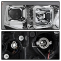 Picture of xTune 14-17 Toyota Tundra DRL LED Light Bar Projector Headlights - Chrome PRO-JH-TTU14-LB-C