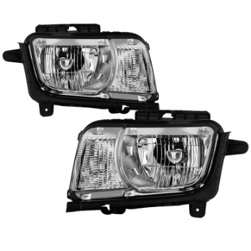 Picture of xTune 10-13 Chevrolet Camaro OEM Style Halogen Headlights - Chrome HD-JH-CCAM10-OE-C