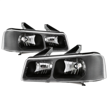 Picture of xTune 03-17 Chevrolet Express 1500 OEM Style Headlights - Black HD-JH-CEX03-OE-BK