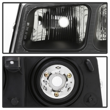 Picture of xTune 03-17 Chevrolet Express 1500 OEM Style Headlights - Black HD-JH-CEX03-OE-BK