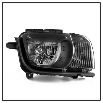 Picture of xTune 10-13 Chevrolet Camaro OEM Style Halogen Headlights - Black HD-JH-CCAM10-OE-BK