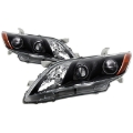 Picture of xTune 07-09 Toyota Camry Halogen OEM Headlights - Black HD-JH-TCAM08-AM-BK