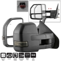 Picture of xTune 04-14 Ford F-150 Heated LED Telescoping Mirrors - Smoke Pair MIR-FF15009S-G4-PWH-SM-SET