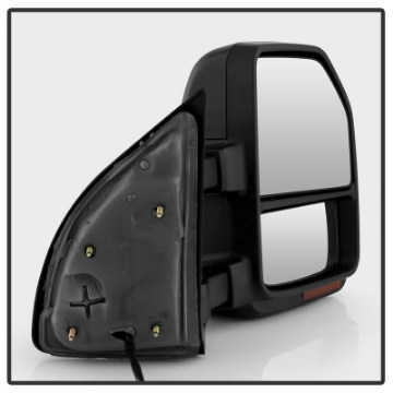 Picture of xTune 08-15 Ford Super Duty LED Telescoping Manual Mirrors - Smk Pair MIR-FDSD08S-G4-MA-RSM-SET