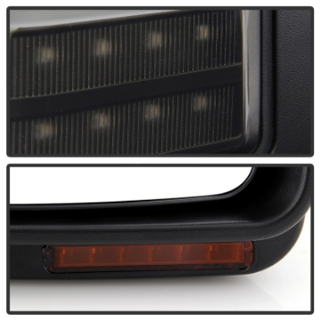 Picture of xTune 08-15 Ford F-250 SD Heated Adj LED Signal Power Mirror - Smk MIR-FDSD08S-G4-PW-RSM-SET