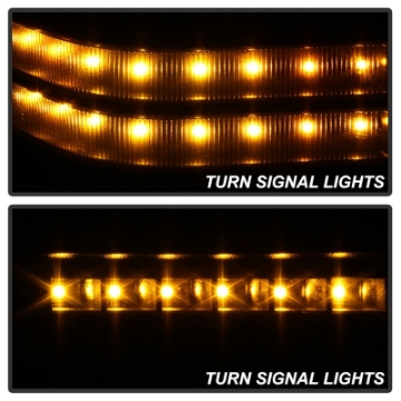 Picture of xTune 08-15 Ford F-250 SD Heated Adj LED Signal Chrome Mirrors - Smk MIR-FDSD08S-G5-PW-RSM-SET