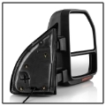 Picture of xTune 99-07 Ford Super Duty LED Telescoping Manual Mirrors - Smk Pair MIR-FDSD99S-G4-MA-RSM-SET