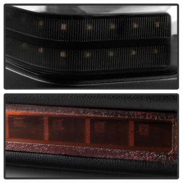Picture of xTune 99-07 Ford Super Duty LED Telescoping Manual Mirrors - Smk Pair MIR-FDSD99S-G4-MA-RSM-SET