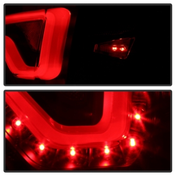 Picture of xTune 14-18 Chevy Impala Excl 14-16 Limited LED Tail Lights - Black ALT-JH-CIM14-LBLED-BK