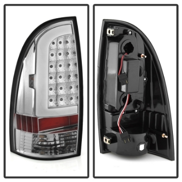 Picture of xTune 05-15 Toyota Tacoma Excl Models w-LED Light Bar LED Tail Lights -Chrm ALT-ON-TT05-LBLED-C