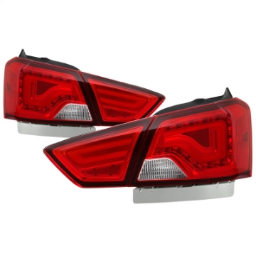 Picture of xTune 14-18 Chevy Impala Excl 14-16 Limited LED Tail Lights - Red Clear ALT-JH-CIM14-LBLED-RC