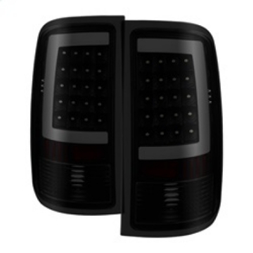 Picture of xTune 07-13 GMC Sierra 1500 LED Tail Lights - Black Smoke ALT-ON-GS07-G2-LED-BSM