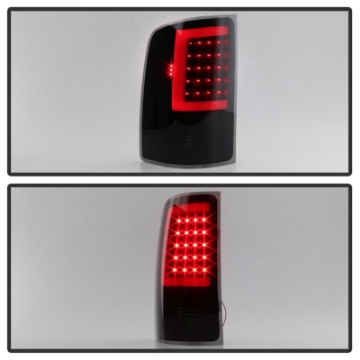 Picture of xTune 07-13 GMC Sierra 1500 LED Tail Lights - Black Smoke ALT-ON-GS07-G2-LED-BSM