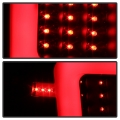 Picture of xTune 04-15 Nissan Titan Light Bar LED Tail Lights - Black ALT-ON-NTI04-LBLED-BK