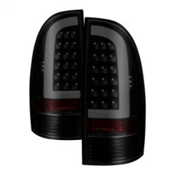 Picture of xTune 05-15 Toyota Tacoma Excl LED Tail Lights LED Tail Lights - Blk Smk ALT-ON-TT05-LBLED-BSM