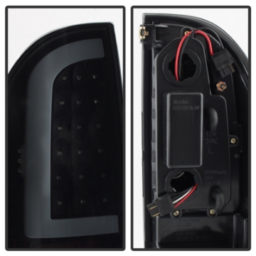 Picture of xTune 05-15 Toyota Tacoma Excl LED Tail Lights LED Tail Lights - Blk Smk ALT-ON-TT05-LBLED-BSM