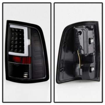 Picture of xTune 13-18 Dodge Ram 1500 LED Tail Lights - Black ALT-ON-DRAM13V2-LBLED-BK