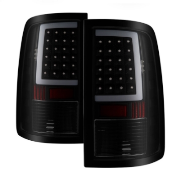 Picture of xTune 13-18 Dodge Ram 1500 LED Model Only LED Tail Lights - Blk Smk ALT-ON-DRAM13V2-LBLED-BSM