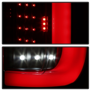 Picture of xTune 17-18 Ford F-250 Super Duty Excl LED Models LED Tail Lights-Blk Smk ALT-ON-FS17-LBLED-BSM