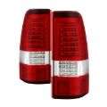 Picture of xTune 03-06 Chevrolet Silverado 1500-2500HD LED Tail Lights - Red Clear ALT-JH-CSIL03-CS-RC