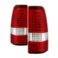 Picture of xTune 03-06 Chevrolet Silverado 1500-2500HD LED Tail Lights - Red Clear ALT-JH-CSIL03-CS-RC