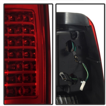 Picture of xTune 03-06 Chevrolet Silverado 1500-2500HD LED Tail Lights - Red Clear ALT-JH-CSIL03-CS-RC