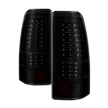 Picture of xTune 03-06 Chevrolet Silverado 1500 LED Tail Lights - Black Smoke ALT-JH-CSIL03-LED-BSM