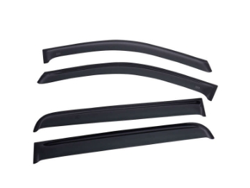 Picture of EGR 2019 Chevy 1500 Double Cab Tape-On Window Visors - Set of 4 Dark Smoke