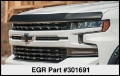 Picture of EGR 2019 Chevy 1500 Super Guard Hood Guard - Dark Smoke