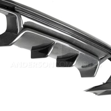 Picture of Anderson Composites 17-18 Chevrolet Camaro ZL1 Type-AZ Rear Diffuser