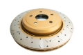 Picture of DBA 12-19 Jeep Grand Cherokee SRT8 Rear Drilled & Slotted 4000 XS Series Rotor
