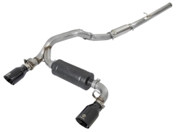 Picture of aFe Takeda 3in 304 SS Cat-Back Exhaust System w- Black Tips 16-18 Ford Focus RS I4-2-3L t