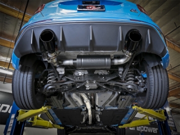 Picture of aFe Takeda 3in 304 SS Cat-Back Exhaust System w- Black Tips 16-18 Ford Focus RS I4-2-3L t