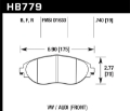 Picture of Hawk 13-17 Volkswagen CC HP+ Front Brake Pads