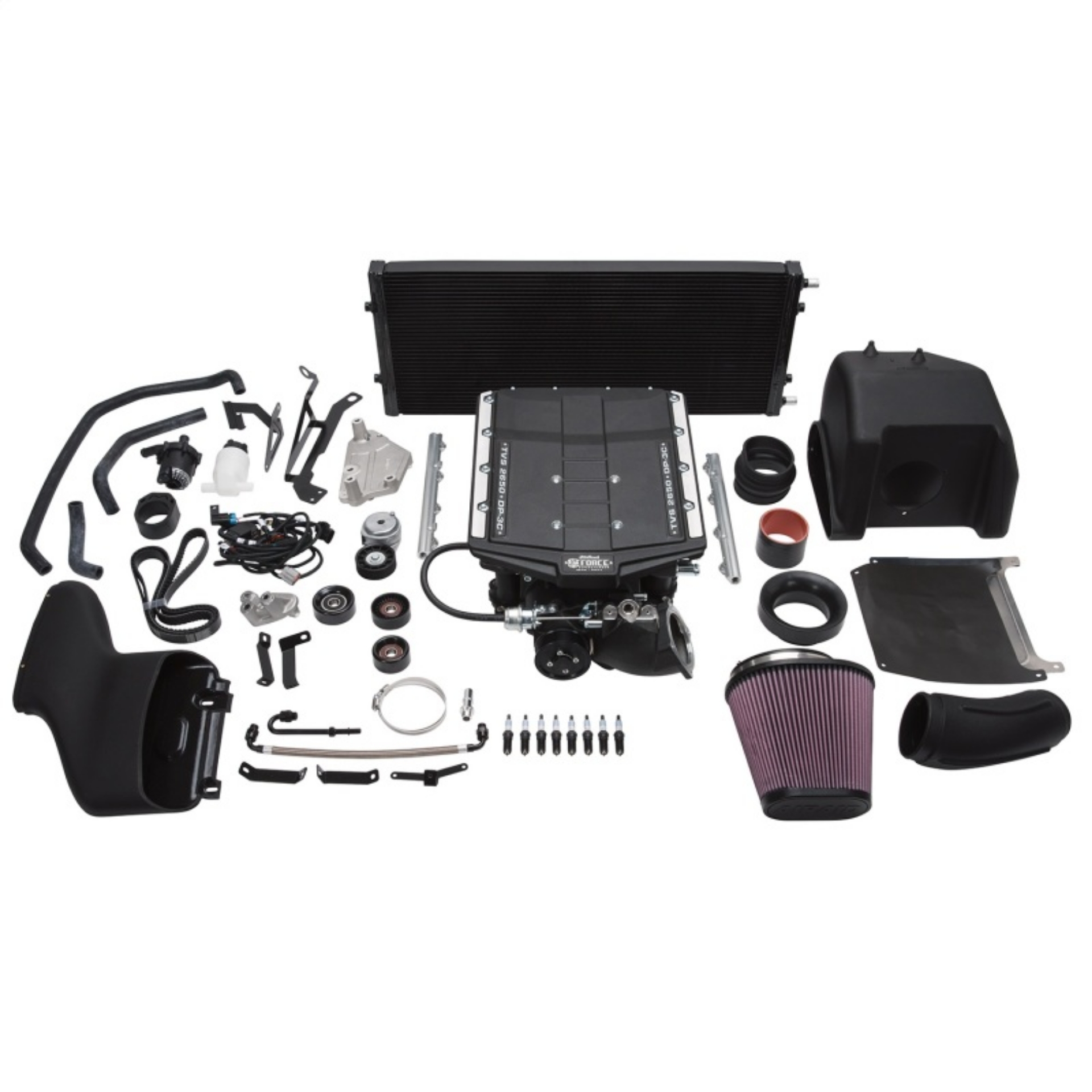 Picture of Edelbrock E-Force Supercharger Stage 1 - R2650 2018 Ford F-150 DI-PI V8 w-o Tuner