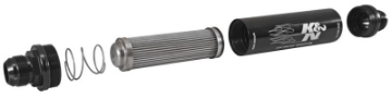 Picture of K&N 2in OD x 9in L 16AN 74 Micron In-Line Fuel-Oil Filter