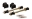 Picture of Energy Suspension 98-01 Ford Explorer-Bronco 2WD-4WD 34mm Black Front Sway Bar Bushing Set