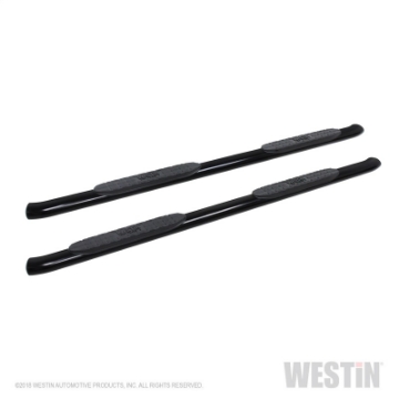 Picture of Westin 2019 Ram 1500 Crew Cab Excl- 1500 Classic PRO TRAXX 4 Oval Nerf Step Bars - SS - Black