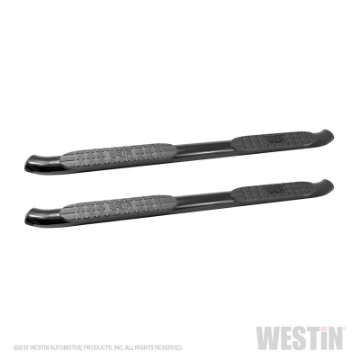 Picture of Westin 2019 Ram 1500 Crew Cab Excl- 1500 Classic PRO TRAXX 4 Oval Nerf Step Bars - SS - Black