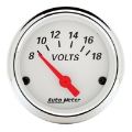 Picture of Autometer Arctic White 5 Pc Kit Box w- Elec KMH Speedo, Elec Oil Press, Water Temp, Volt, Fuel Level