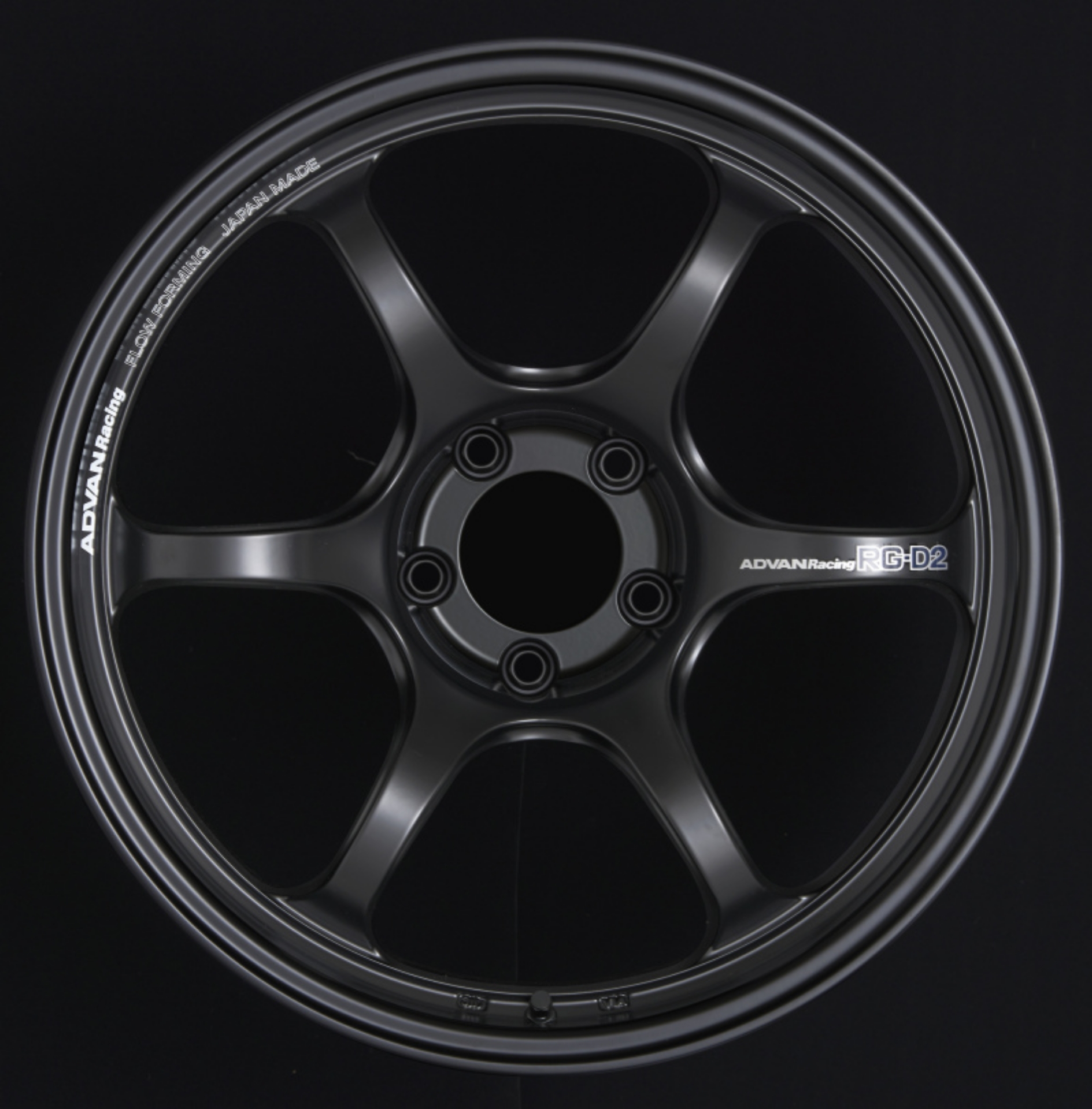 Picture of Advan RG-D2 18x10-5 +15 5x114-3 Semi Gloss Black Wheel